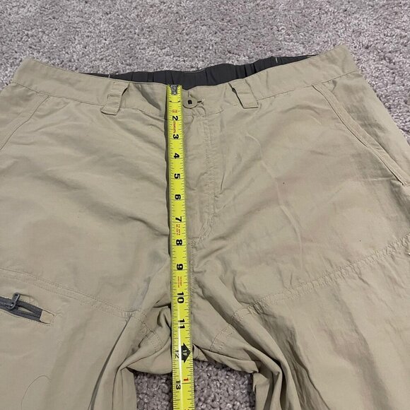 Patagonia Pants Mens Large Beige Sandy Cay Lightweight Nylon Hiking Cargo 82091 - Picture 4 of 16